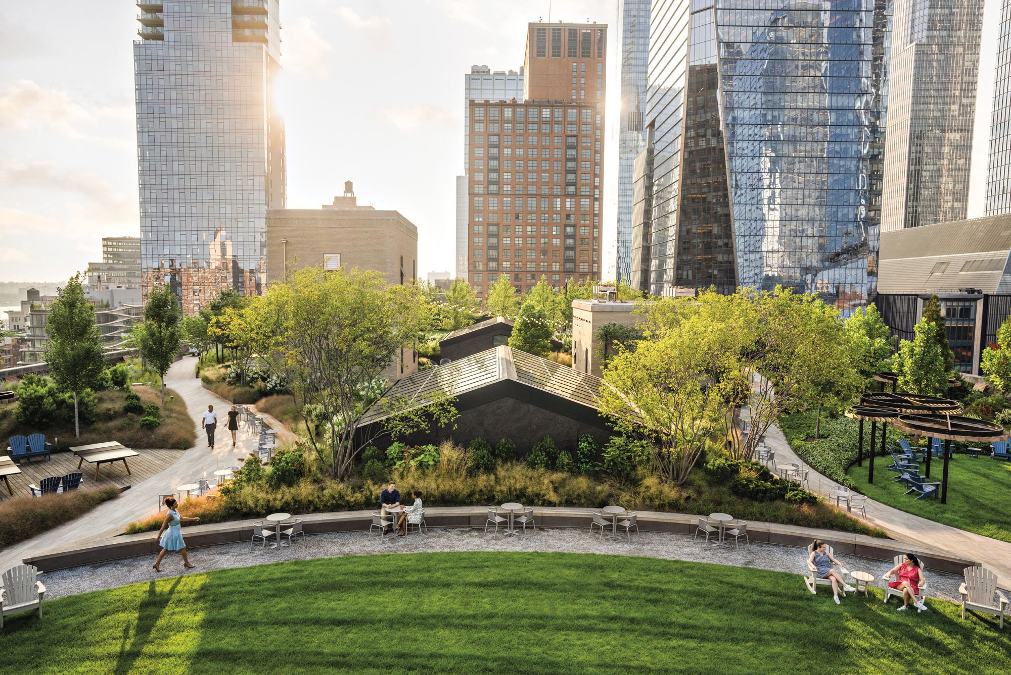 rooftop garden in manhattan