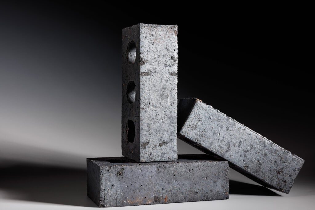 image of three stacked bricks