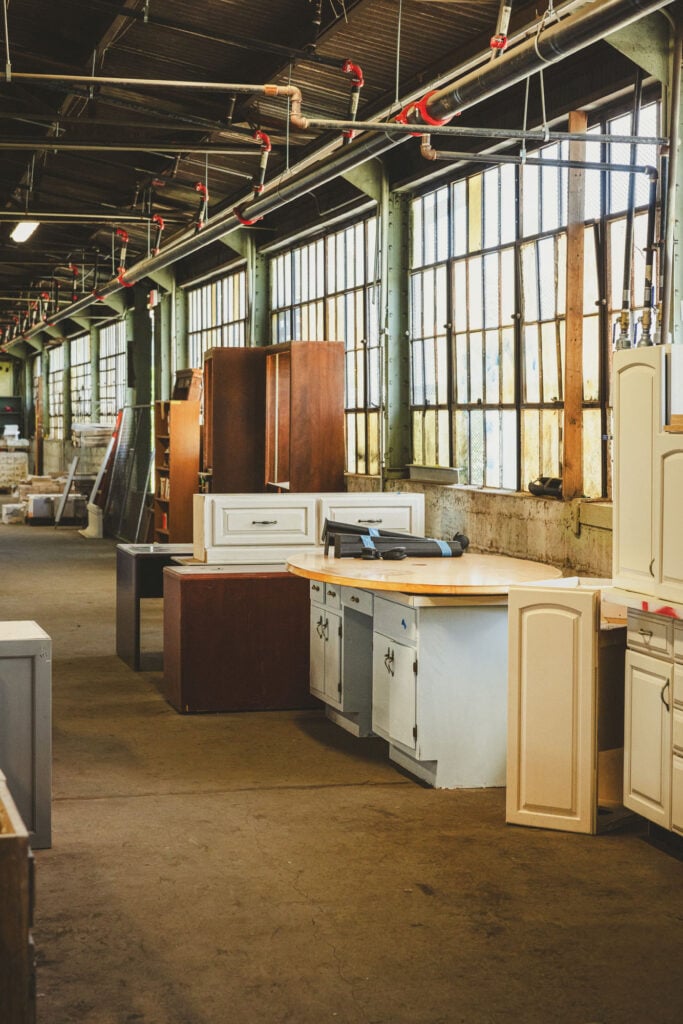 images of furniture in a warehouse