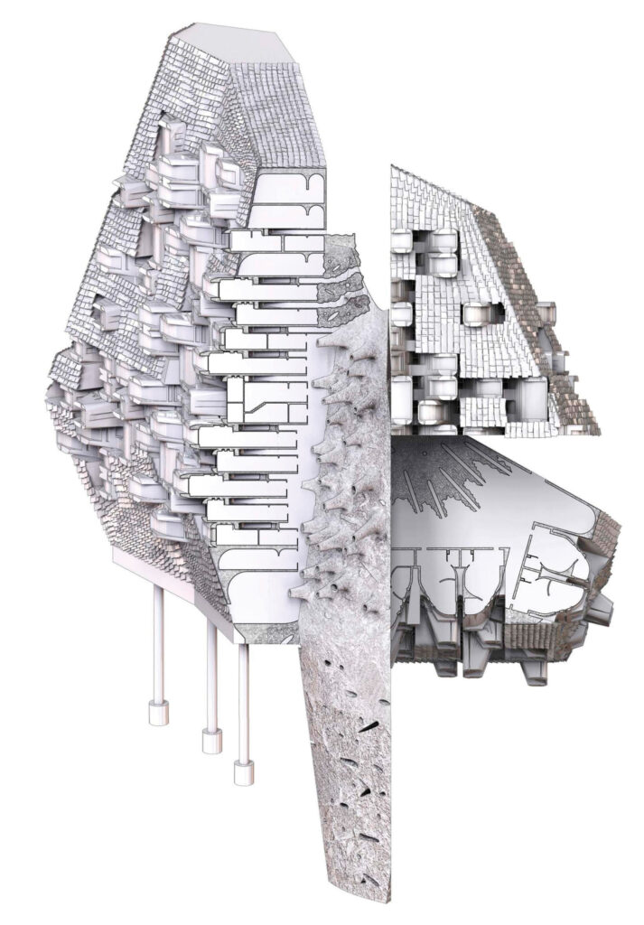 render of an abstract structure