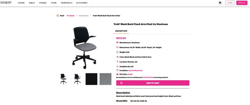 Metropolis Planet Positive Awards Reseat